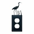 Aish Heron Outlet Cover-Black AI141831